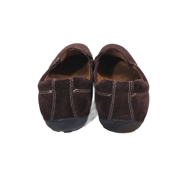 Naturalizer Fadrina Brown Suede Slip On Loafers - Picture 6 of 8